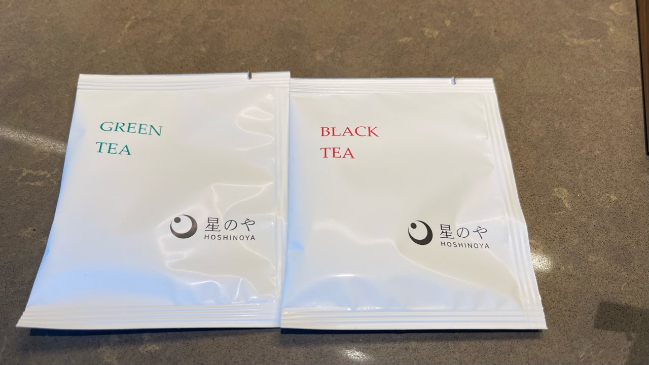 星のや沖縄のTEA  紅茶